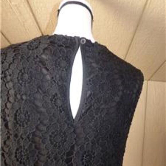 Material Girl Junior’s Sleeveless Lace Romper, M - Picture 4 of 6